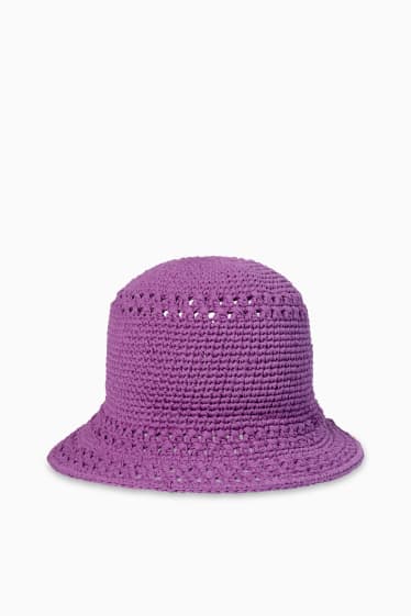 Donna - Cappello - viola