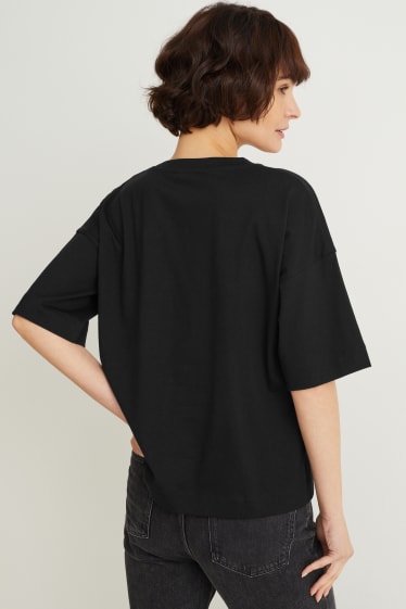 Damen - T-Shirt - schwarz