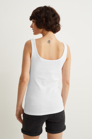 Damen - Basic-Top - weiß