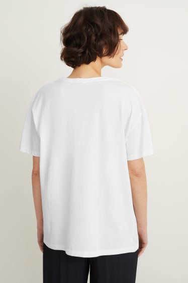 Damen - T-Shirt - weiß