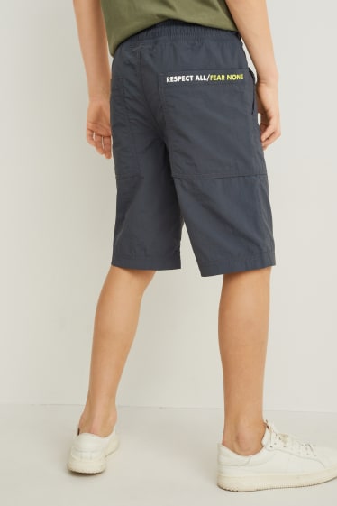 Nen - Pantalons curts - gris fosc