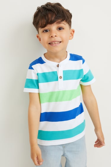 Nen/a - Paquet de 2 - samarreta de màniga curta - turquesa