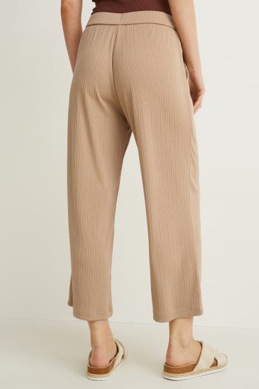 Donna - Culotte - vita media - beige