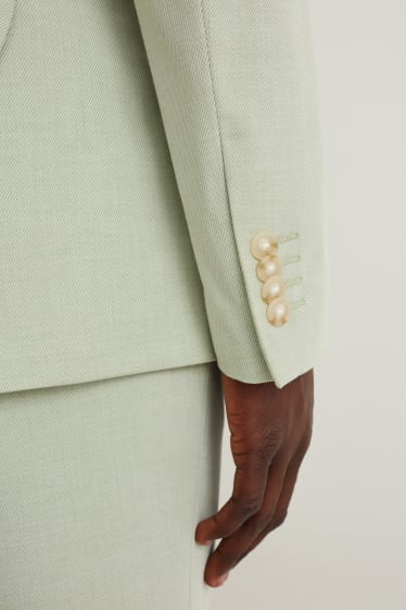 Bărbați - Sacou modular - slim fit - verde mentă