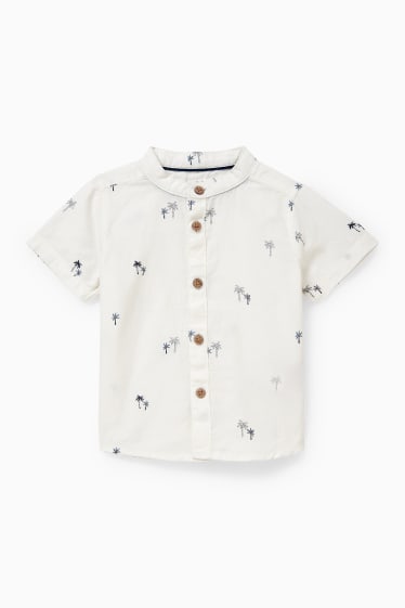 Baby: jongens - Baby-overhemd - wit