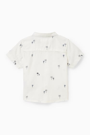 Baby: jongens - Baby-overhemd - wit