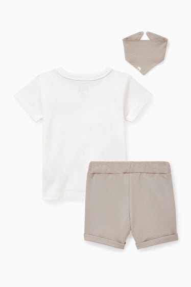 Bébés garçons - Winnie l’ourson - ensemble bébé - 3 pièces - blanc crème