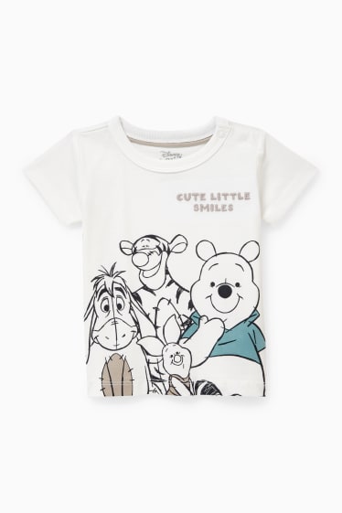 Bébés garçons - Winnie l’ourson - ensemble bébé - 3 pièces - blanc crème