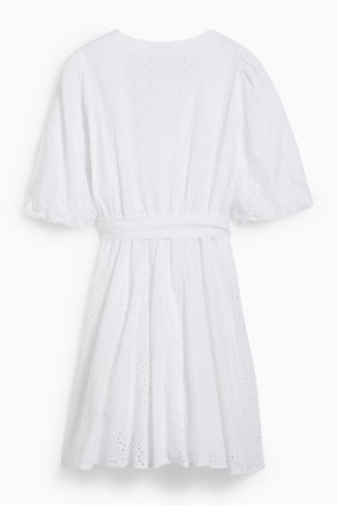 Donna - Vestito fit & flare - bianco