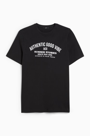 Hommes - T-shirt - noir