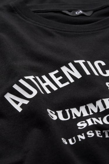 Hommes - T-shirt - noir