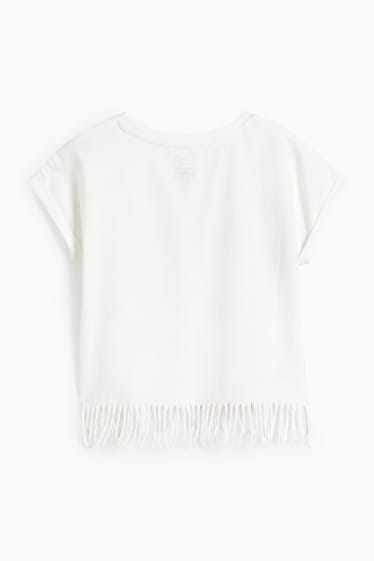 Bambine - Minnie - t-shirt - bianco crema