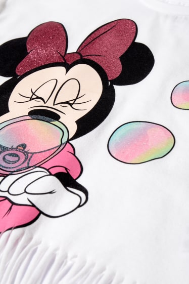 Bambine - Minnie - t-shirt - bianco crema