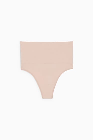 Dona - Tanga modeladora - beix clar