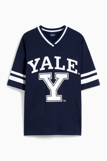 Nen - Yale University - samarreta de màniga curta - blau fosc