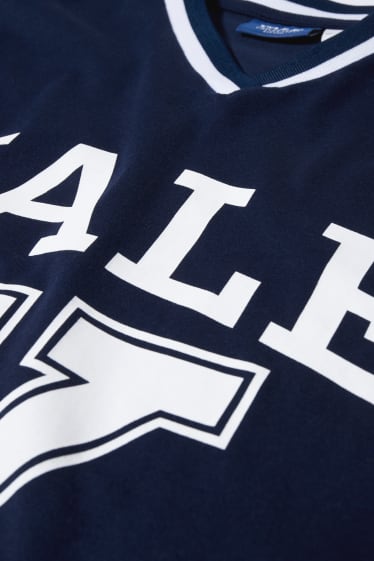 Copii - Yale University - tricou cu mânecă scurtă - albastru închis