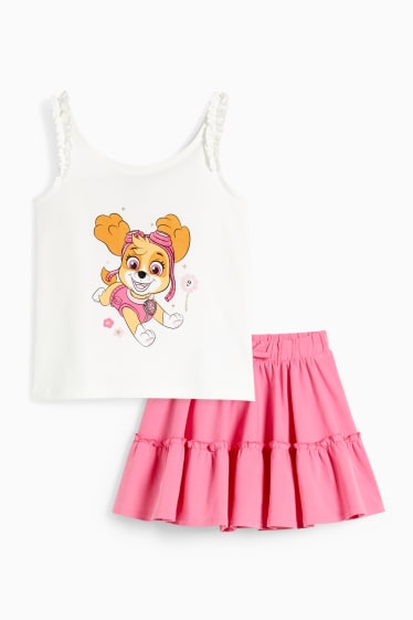 Children Girls - PAW Patrol - set - top and skirt - 2 piece - cremewhite