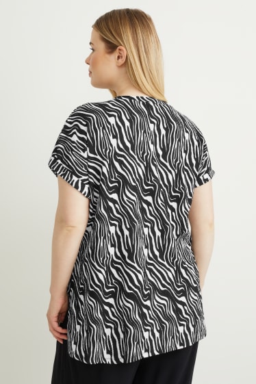 Donna - T-shirt - nero / bianco