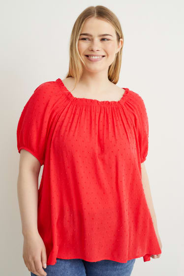 Femei - Bluză - roșu