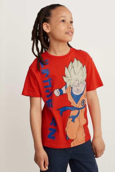 Kinder - Dragon Ball - Kurzarmshirt - orange