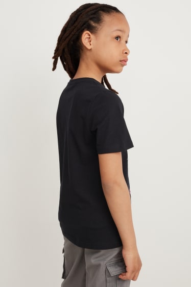 Kinder Jungen - PlayStation - Kurzarmshirt - schwarz