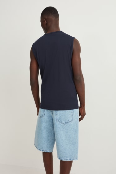 Herren - Tank Top - dunkelblau