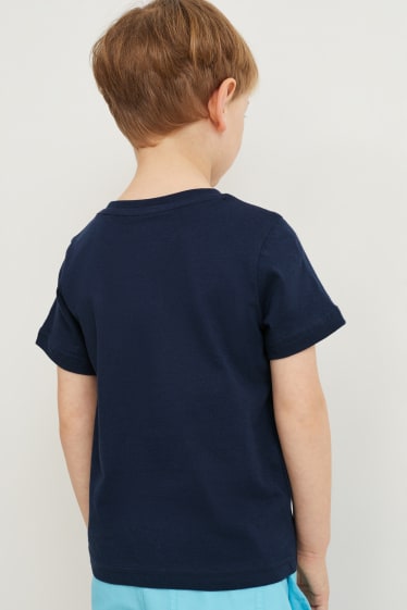 Bambini - Confezione da 3 - maglia a maniche corte - blu scuro