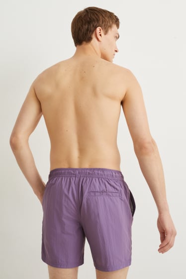 Men - Swim shorts - violet