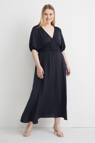 Femmes - Robe - bleu foncé