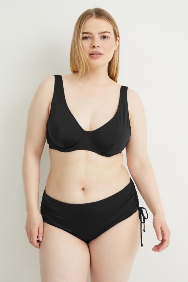 Femei - Chiloți bikini - talie medie - LYCRA® XTRA LIFE™ - negru