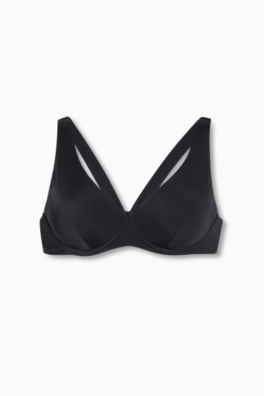 Damen - Bikini-Top mit Bügel - wattiert - LYCRA® XTRA LIFE™ - schwarz