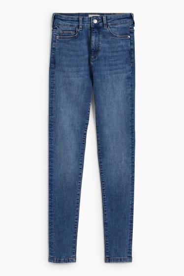 Mujer - Skinny jeans - high waist - LYCRA® - vaqueros - azul