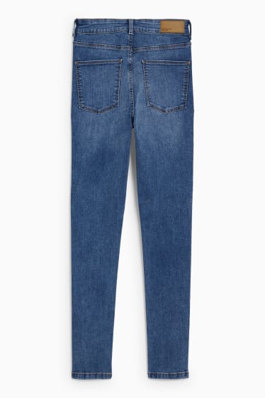 Femmes - Skinny jean - high waist - LYCRA® - jean bleu