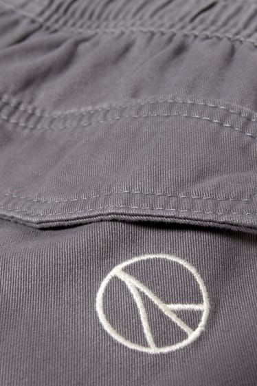 Kinderen: jongens - Cargoshorts - grijs