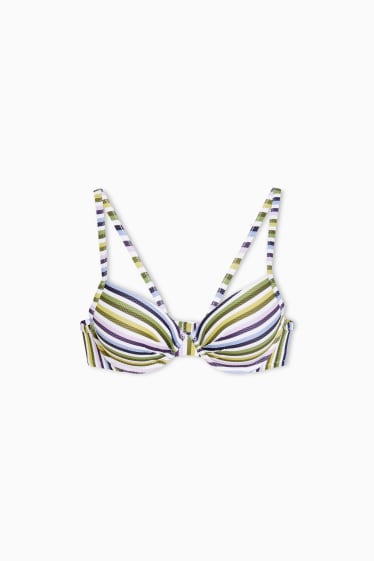 Donna - Reggiseno bikini con ferretti - imbottito - LYCRA® XTRA LIFE™ - verde