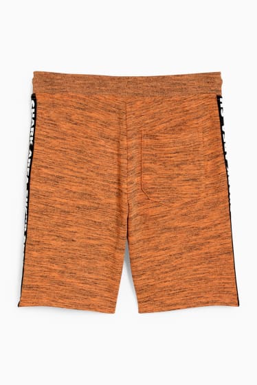 Kinder - Sweat-Bermudas - orange