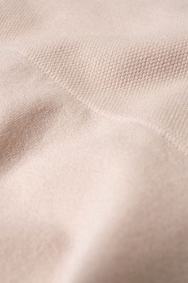 Femmes - Culotte galbante - sans coutures - beige clair
