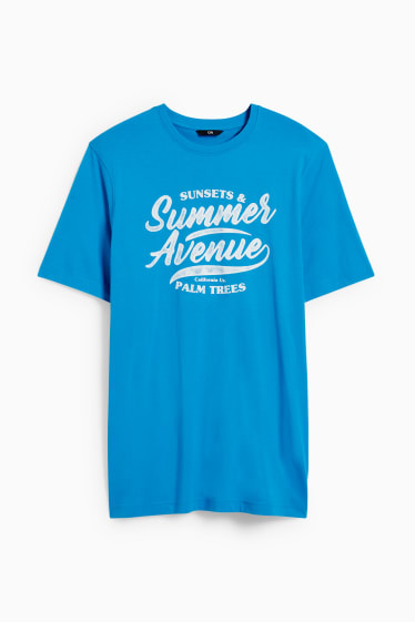 Hommes - T-shirt - bleu