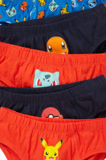 Kinder - Multipack 6er - Pokémon - Slip - orange