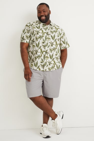 Uomo - Shorts - grigio