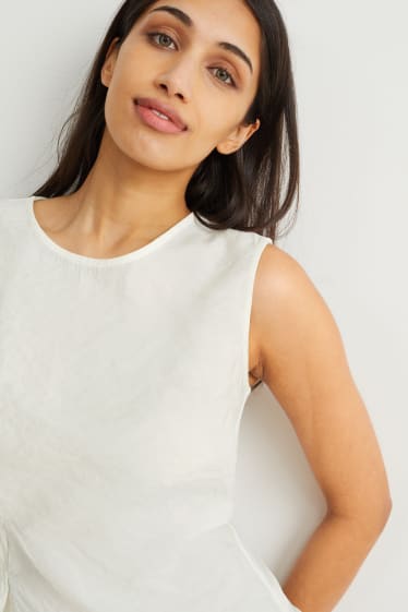 Dona - Top - blanc neu