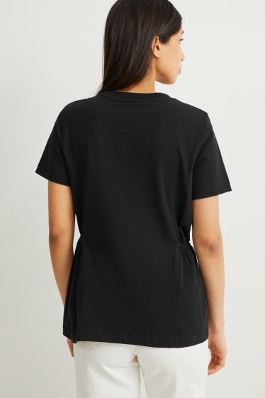 Damen - T-Shirt - schwarz