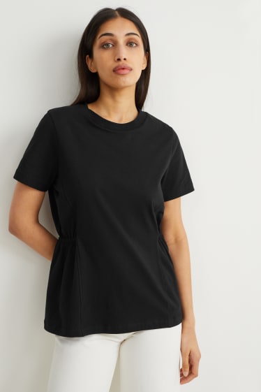 Damen - T-Shirt - schwarz