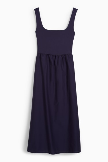 Mujer - Vestido fit & flare - azul oscuro