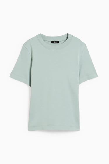 Donna - T-shirt - verde menta