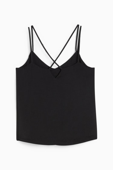 Dames - Blousetop - zwart