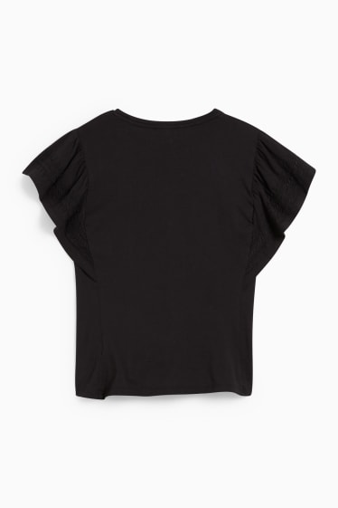 Damen - T-Shirt - schwarz