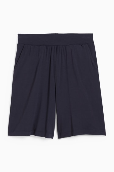 Dona - Pantalons curts - blau fosc