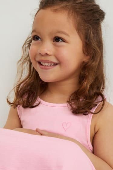 Bambine - Confezione da 2 - vestito - verde chiaro