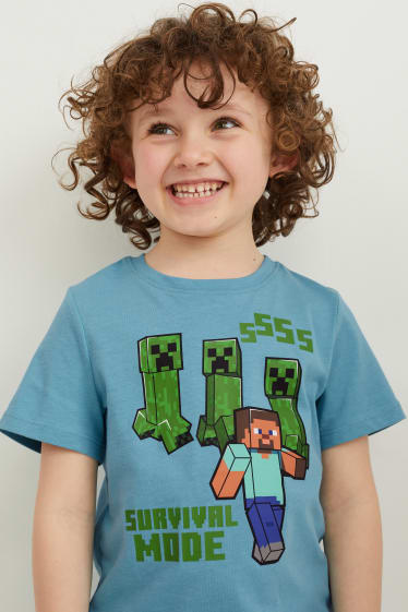 Kinderen - Minecraft - T-shirt - blauw